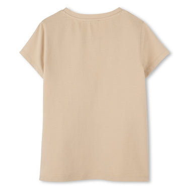 MICHAEL KORS Playera para niña y adolescente beige